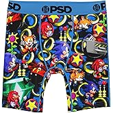 PSD Boy's Sonic Gamer Youth Boxer Brief, Multi, M