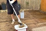 ProDec 7 Inch High Capacity Decking Brush for Fast Woodstain Application view 5