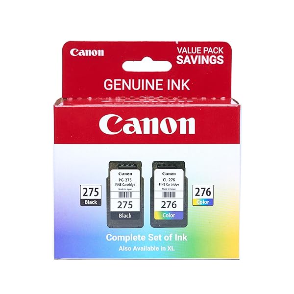 CANON PG-275 / CL-276 GENUINE INK VALUE PACK...