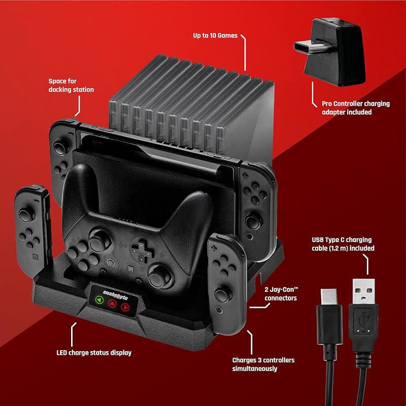 Nintendo Switch Dual Charge Base — foto 5 de 5