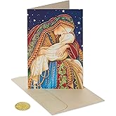 American Greetings Premium Religious Christmas Cards Boxed with Envelopes, Miracle of Christmas, Madonna and Child (14-Count)