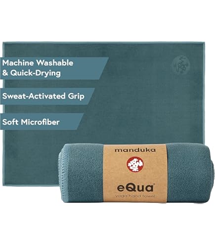 Amazon.com : Manduka eQua Hot Yoga Mat Towel - 72