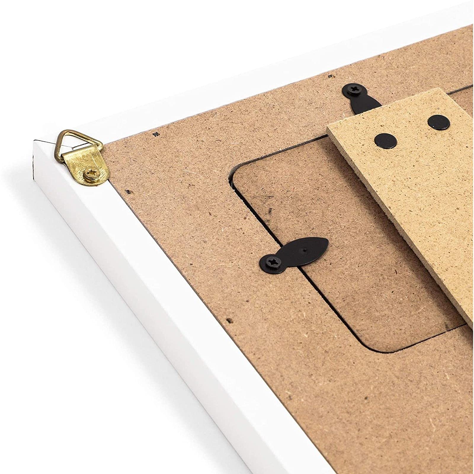 Juvale White Sonogram Keepsake Frame for 4 x 3 Ultrasound Photos (7 x 6.5 Inches)