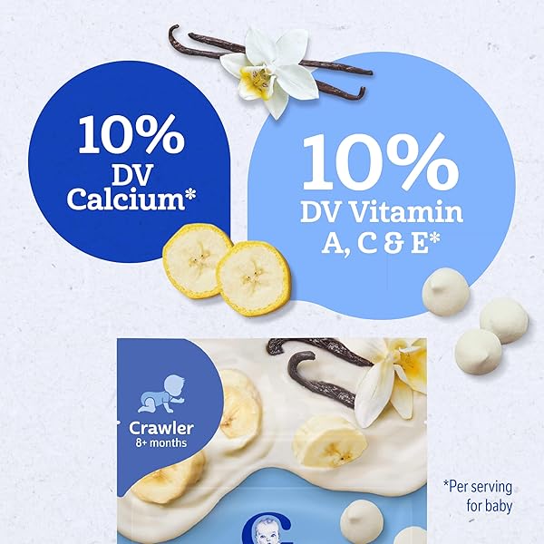 GERBER YOGURT MELTS BANANA VANILLA 1.0 OZ POUCH