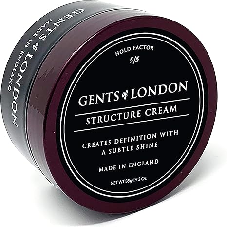 Gents Of London Structure Cream Strong Hold Professional Hair