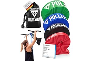 Pull Up Assistance Bands - Pullup & Dip Resistance Bands for Pull Up Assist, Resistance Band, Heavy Duty Resistance Bands, Inlcudes Exercise Ebook with 35 Exercises in Pull up Bands Assistance Bands