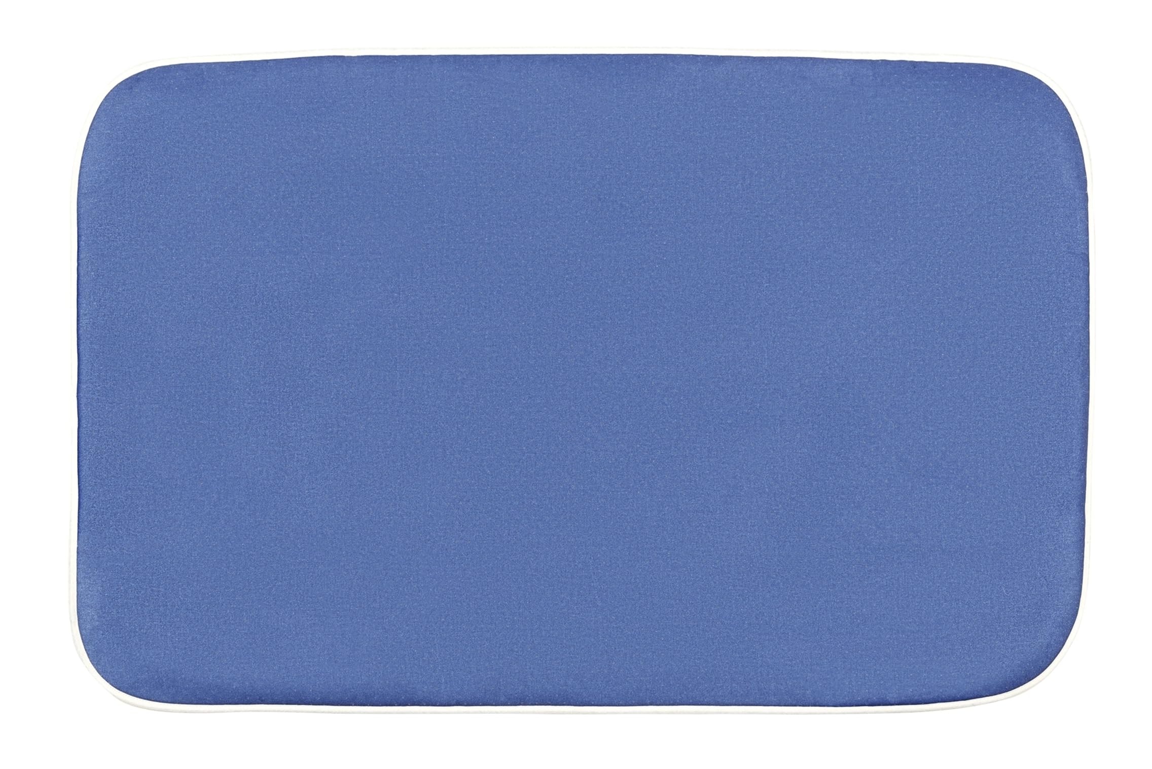 Maximex Cotton Blue Steam Ironing Blanket, 65 x 130 x 0.1 cm, Ironing Board with Heat-reflecting Aluminium Coating, Molton Padding, 100% Steam Barrier, Foam Layer