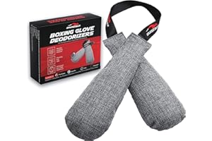 BRUISEBAR Boxing Glove Deodorizer - Odor and Moisture Absorber for Gloves, Gym Bags and Shoes - Quick-Dry Formula and Maintain Long Lasting Gear Freshness
