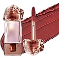 Mistine Cream Lip Gloss Thai latte Long Lasting Lip Gloss Non-sticky Silk Smooth Mist Matte Finish Lip Tint Gloss C06 Caramelized Red Apricot 0.1 fl oz 1 Count