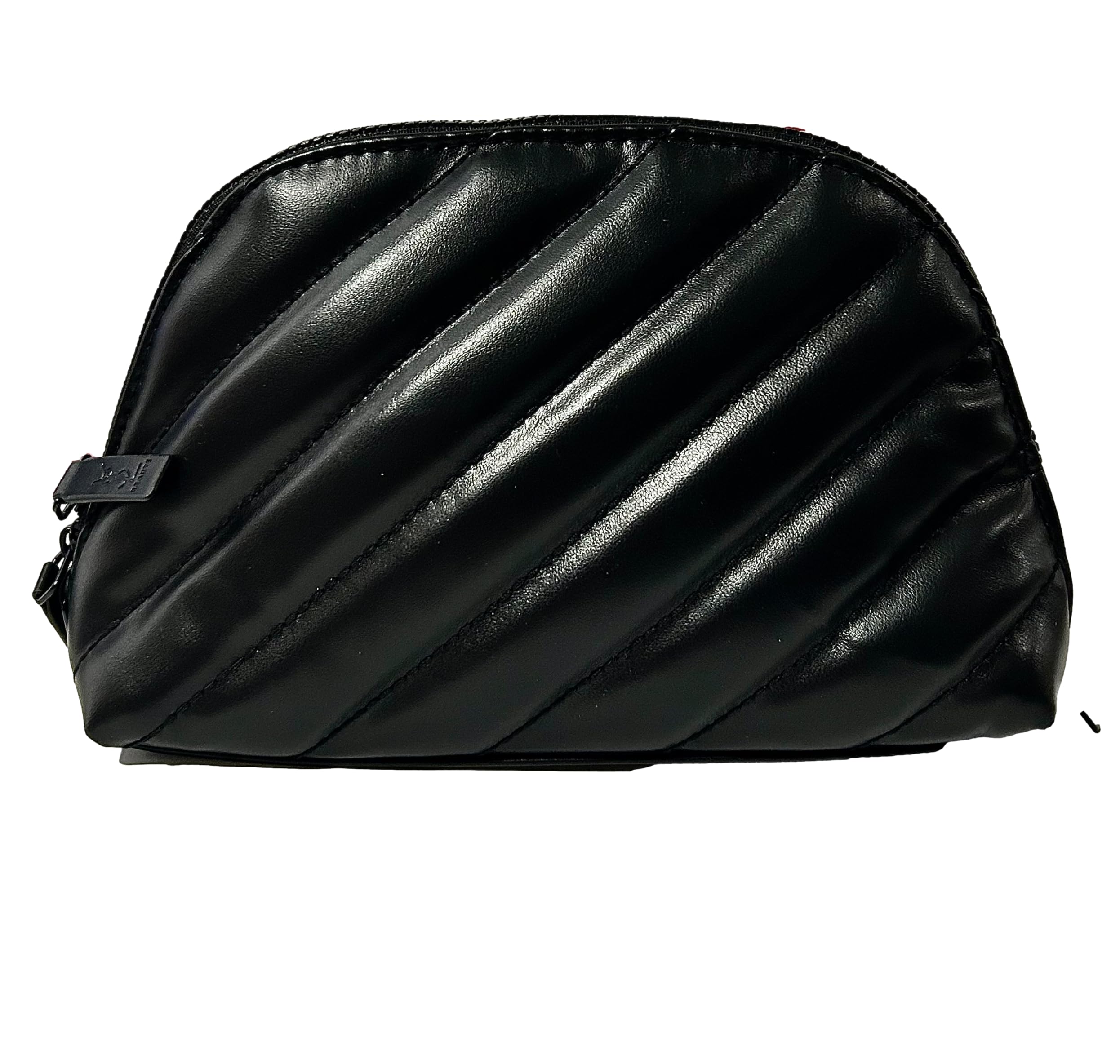 Yves Saint Laurent YSL Cosmetic SMALL BLACK QUILTED DOME Pouch Makeup Bag YSL QUILT Fragrance Bag (MINI/SMALL 6L X 4H X 1W) - 5499