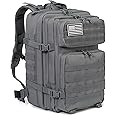 QT&QY 45L Military Tactical Backpacks Molle Army Assault Pack 3 Day Bug Out Bag Hiking Treeking Rucksack…