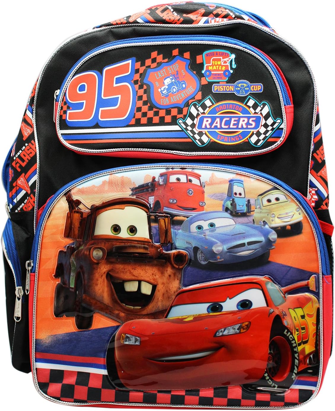 lightning mcqueen backpack big w