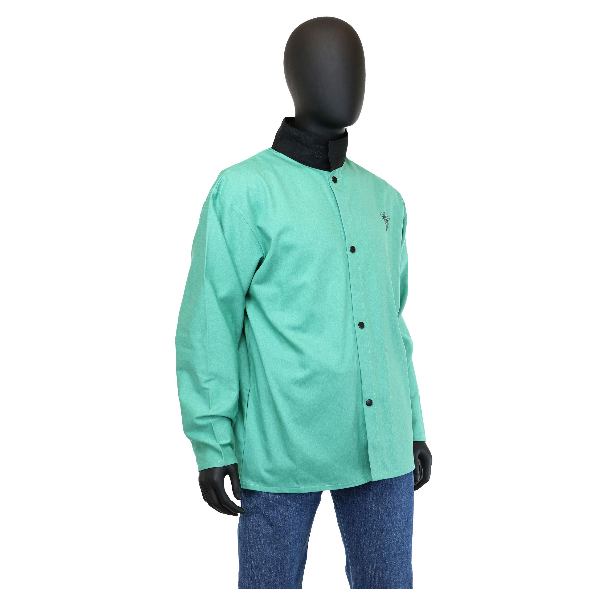 IRONCAT 7071 Irontex FR Cotton Sleeves - Flame Resistant 18 Inch Green Welding Sleeves