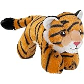 Wild Republic Ecofuzzies Tiger Stuffed Animal - 7"