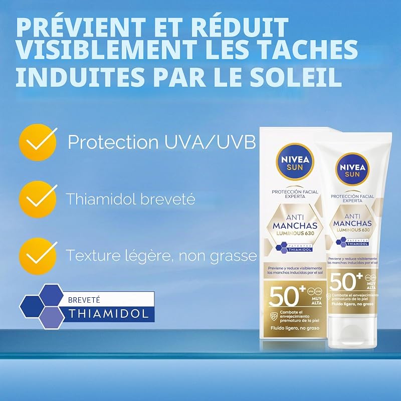 SUN ANTIMANCHES facial fluid SPF50 40 ml