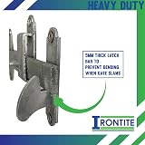 IRONTITE Suffolk Gate Latch Galvanised Heavy Duty Garden Gate Catch view 3