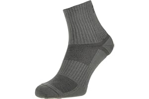 281Z Military Cotton Micro Crew Boot Socks - Cushioned Sole - Moisture Wicking - Odor Resistant (Foliage Green)