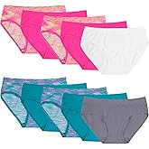Fruit of the Loom Girls’ Seamless Underwear Multipack