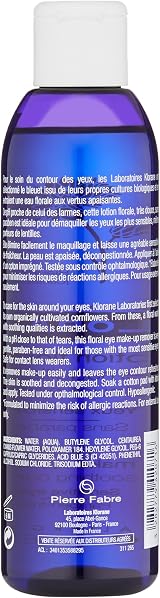 Klorane Eye Makeup Remover Lotion 200ml Gentle Sensitive Skin view 3