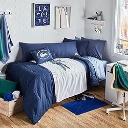 Lacoste Crew 4-Piece Comforter Set, 100% Cotton