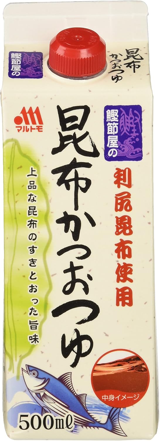 Amazon マルトモ 昆布かつおつゆk 500ml 3個 マルトモ めんつゆ 通販