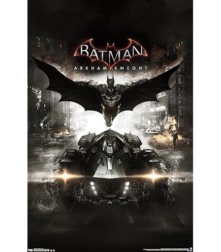 Amazon.com: Batman Arkham Knight - DC Comics Gaming Poster/Print Amazon.com: Batman Arkham Knight - DC Comics Gaming Poster/Print