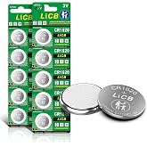 LiCB CR1620 3V Lithium Battery CR 1620 (10-Pack)