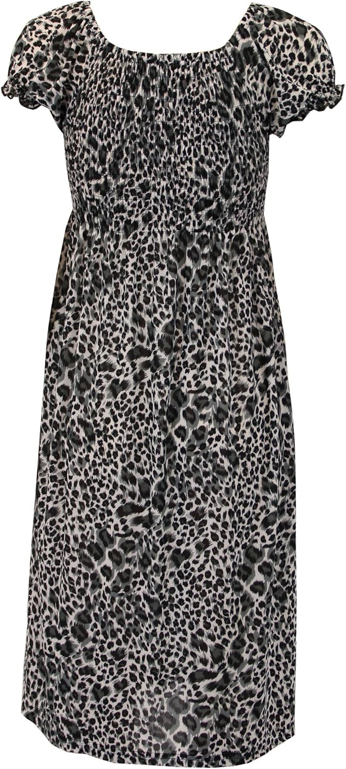 next girls leopard print dress