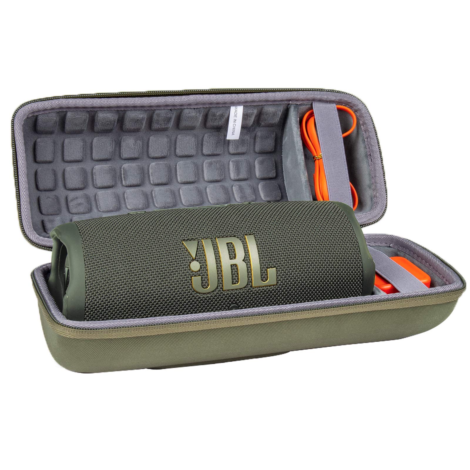 co2CREA EVA Hard Travel Carrying Storage Case for JBL Charge 4 / JBL Charge 5 WiFi and Portable Bluetooth Speaker (Case Only,Excluding Speaker)