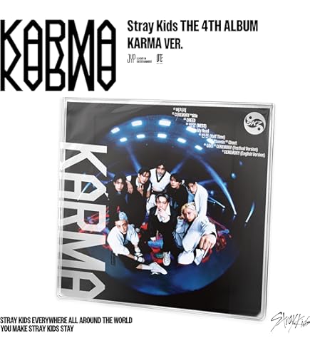 Amazon.com: Stray Kids - 4th Full Album [KARMA] Accordion Version