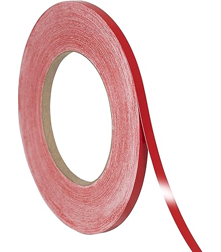 RED 1/2 12mm Roll PIN STRIPE Car PinStriping Trim Line TAPE Decal Vinyl Sticker - Foto 2