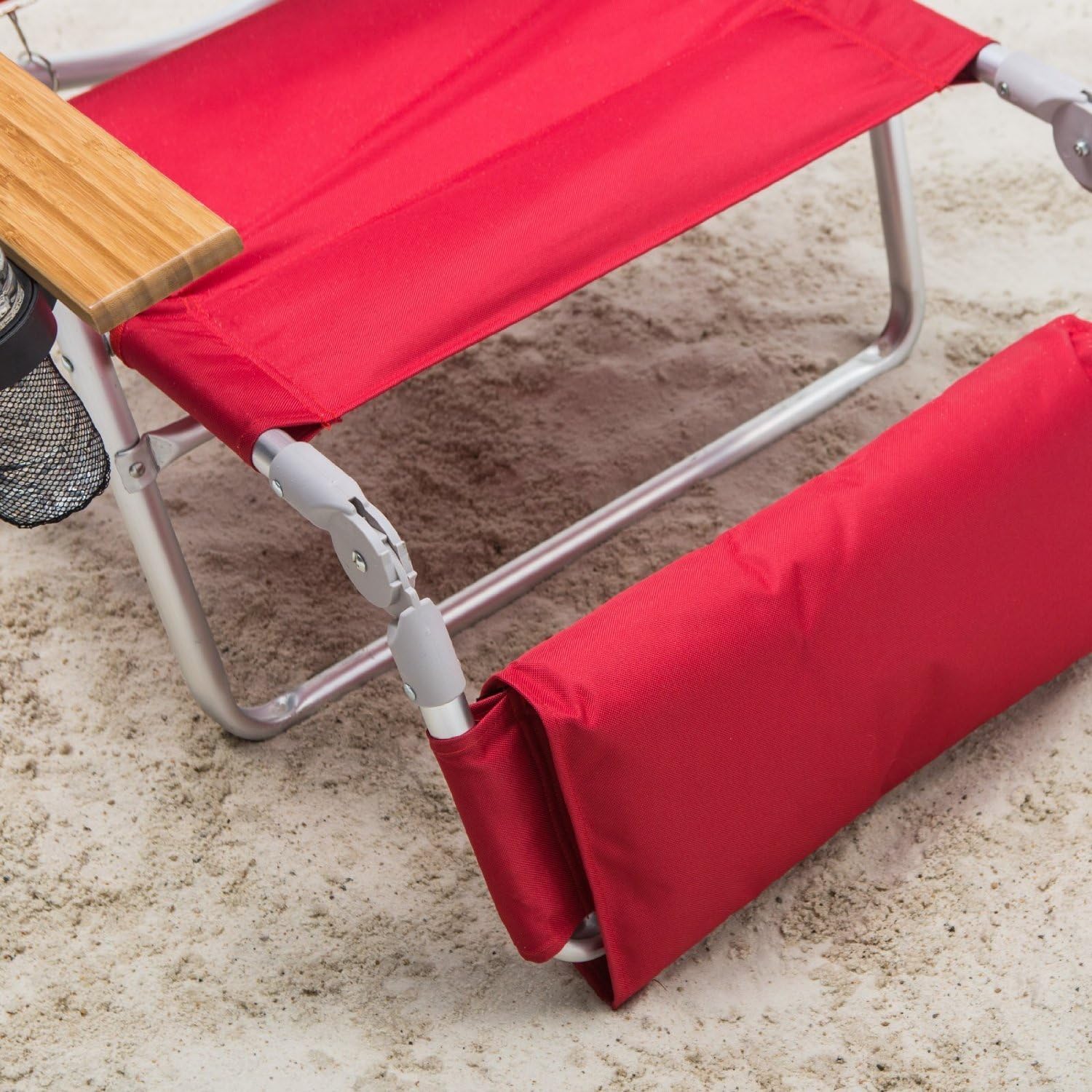 Pink Ostrich Deluxe Padded Sport 3 In 1 Aluminum Beach Chair Patio Furniture Accessories Patio Lawn Garden Semo Es