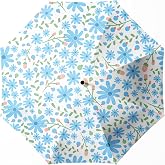 WSZYNDF Folding Umbrella, Automatic Small Compact, Sun &amp; Rain | Portable &amp; Lightweight, 8 Ribs, Windproof, UV Protection, for Travel, Outdoor, Commute &amp; Women
