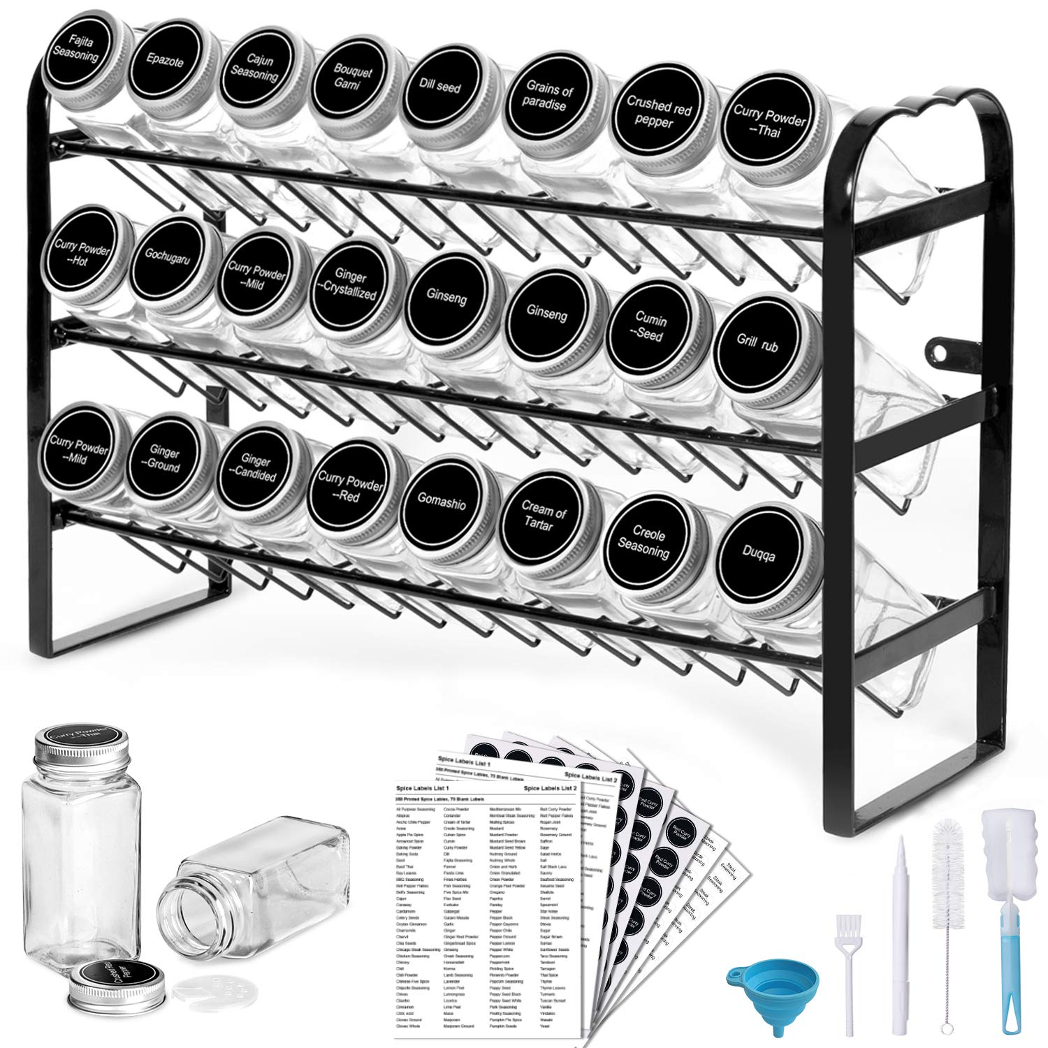 Buy Spice Rack Organizer for Countertop, Seasoning Organizer Wall Spice