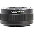 FOTGA Lens Mount Adapter Ring for Pentax PK K Mount Lens to Z-Mount Mirrorless Camera, Compatible with Nikon Z50 Z30 Z9 Z8 Z7II Z6II Z7 Z6 Z5 Zf Zfc Full Frame Mirrorless Camera