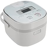 シャープ 炊飯器 3合 黒厚釜 球面炊き ホワイト KS-C5K-W
