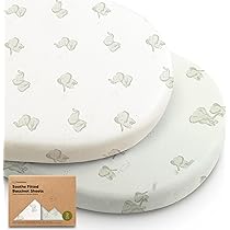 Waterproof Bassnet Mattress Pad Cover Compatble Wth Fsher-Prce