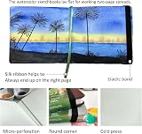 tumuarta Square Watercolor Journal 14x14cm 300gsm 25% Cotton Cold Press view 4