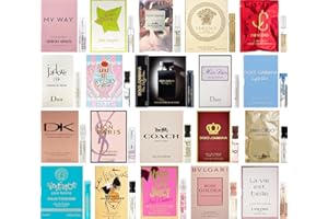 JRoBeauty Perfume High End Designer Fragrance Sampler Set for Women - (Pack of 6 Assorted Sample Vials)