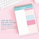 Sweetzer & Orange S&O Daily Planner Notepad Teal 52 Page Undated Coiled view 5