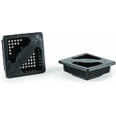Camco No Insect RV Bumper Cap | Features Vent Holes | Squeeze Grip for Easy Installation and Removal | Durable Construction | (40325)