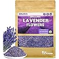 DILISS Organic Lavender Buds, Dried Lavender Moth Balls for Refreshing Drawers Closets Dressers Shoe Boxes Weddings and Home