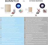 BONNYCO Led Book Light Wooden Folding Lamp with Remote 16 Colors Timer view 3