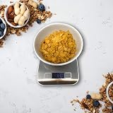 MSC Digital Kitchen Scales 5kg LCD Tare Stainless Steel Precision Weighing view 4