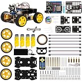 ACEBOTT Robotics Kit for Kids Ages 8-12 12-16, Smart Robot Car Kit Compatible with Arduino &amp; Scratch, STEM Toys Coding Robot Kit with App Control, STEM Gifts for Kids and Teens