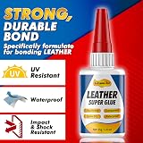 GleamGlee Leather Glue 35g Clear Waterproof Fast-Drying Bond view 4