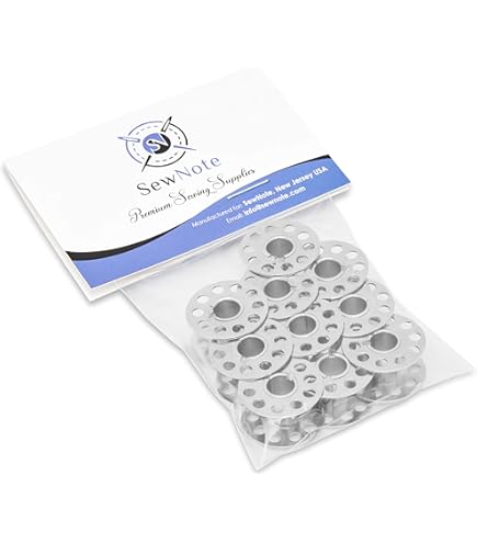 Amazon.com: Cutex 10 Pk Metal Bobbins #203470 - Singer 110W