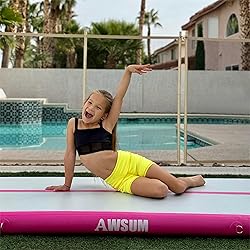 AWSUM 13ft x 6.6ft x 8inches Gymnastics Air Mat