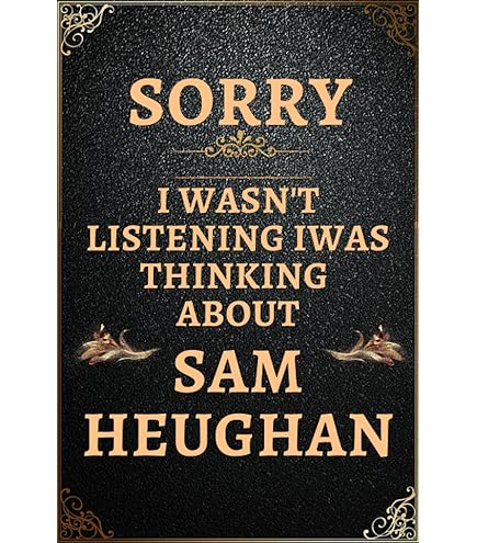 HWC Trading Sam Heughan Outlander Gifts Printed Signed Autograph