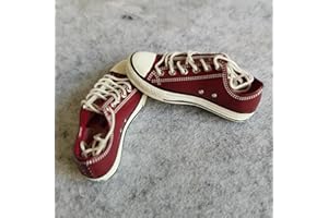 SSBEAUTY M 1:6 Scale Figure Shoes Sneakers Shoe for 1/6 12 inch Female Action Figure Phicen TBLeague (Red)